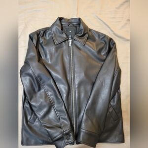 H&M Leather Jacket size L
